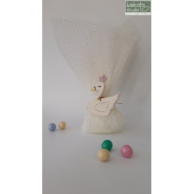 Μπομπονιέρα κύκνος