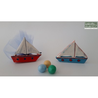 Μπομπονιέρα καράβι 2