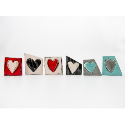 Διακοσμητικές καρδιές set