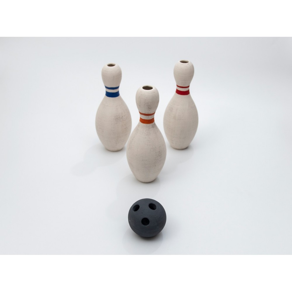 Κεραμική κορίνα και μπάλλα (βάζο) Χειροποίητα διακοσμητικά