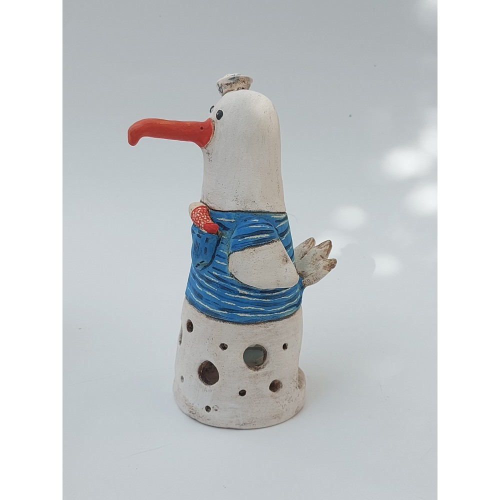 Κεραμικό ρεσώ γλάρος Χειροποίητα χρηστικά αντικείμενα