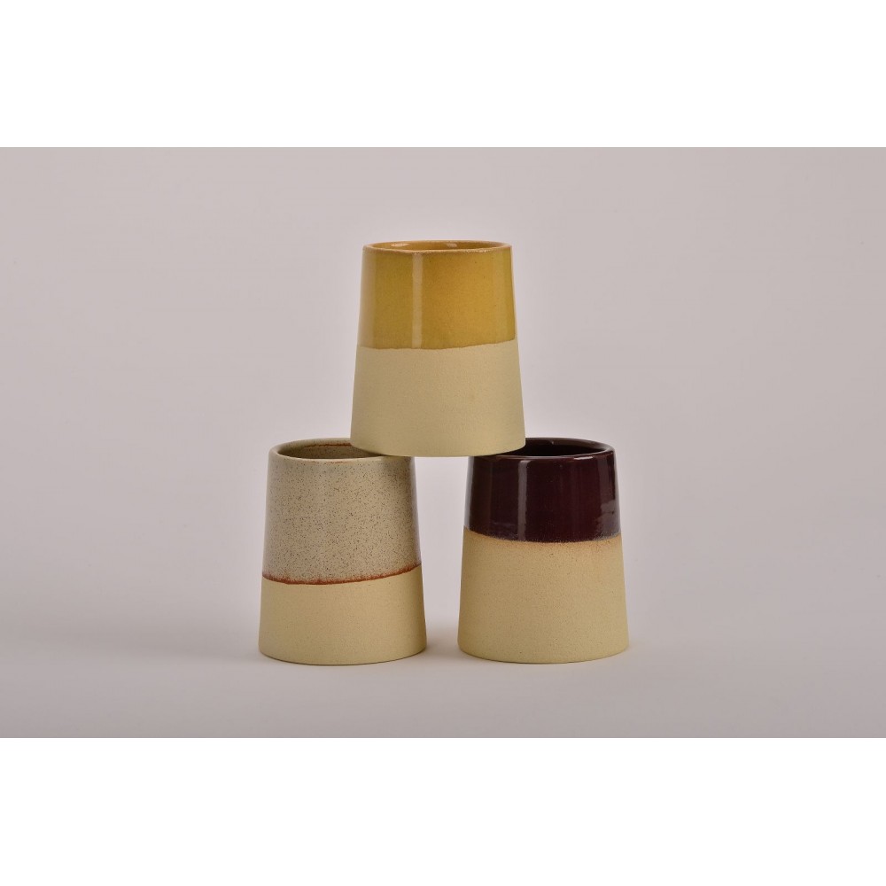 "Cone cup" κούπα χωρίς χερούλι Χειροποίητα χρηστικά αντικείμενα