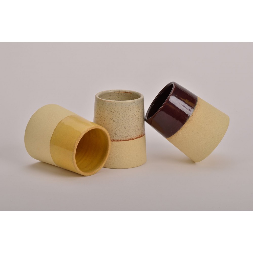 "Cone cup" κούπα χωρίς χερούλι Χειροποίητα χρηστικά αντικείμενα