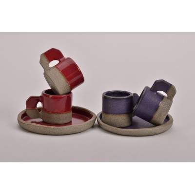 Σετ espresso "KIRKI" με πιατάκι