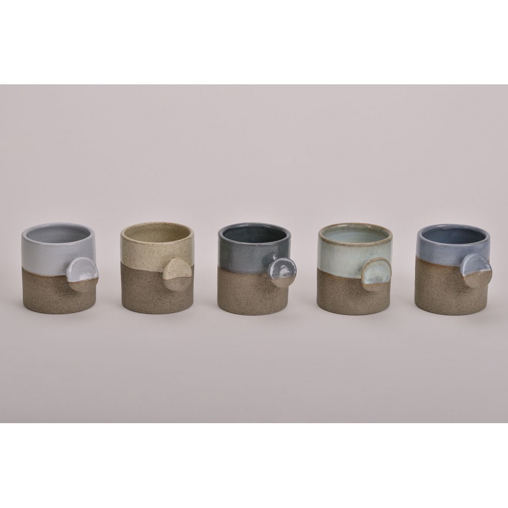 "Button" κούπα cappuccino Χειροποίητα χρηστικά αντικείμενα