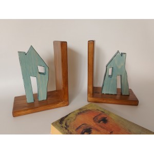 Βιβλιοστάτης Σπιτάκι Χειροποίητα διακοσμητικά