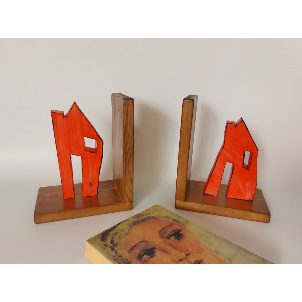 Βιβλιοστάτης Σπιτάκι Χειροποίητα διακοσμητικά