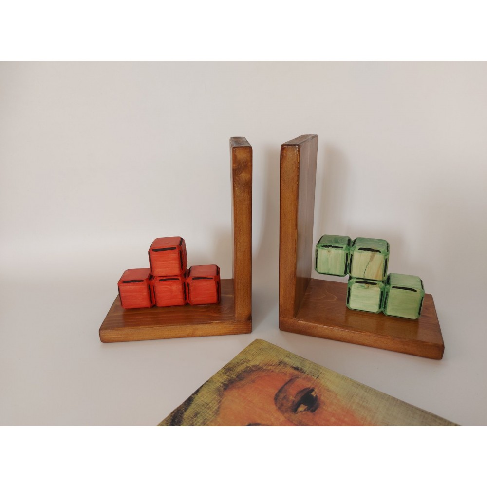 Βιβλιοστάτης Tetris Χειροποίητα διακοσμητικά