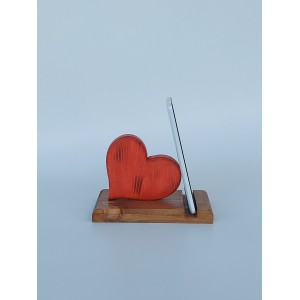 Βάση στήριξης κινητού-tablet "Καρδιά" Χειροποίητα διακοσμητικά