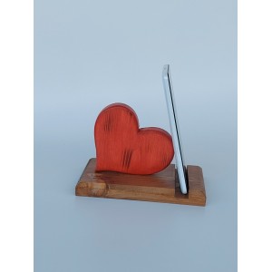 Βάση στήριξης κινητού-tablet "Καρδιά" Χειροποίητα διακοσμητικά