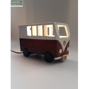 Ξύλινο φωτιστικό van Χειροποίητα διακοσμητικά