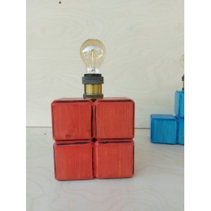 Ξύλινο φωτιστικό tetris 3 Χειροποίητα διακοσμητικά