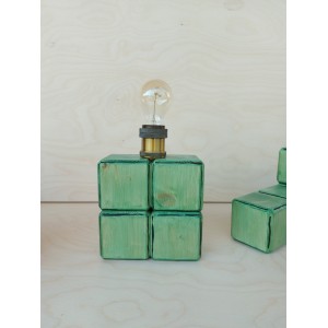 Ξύλινο φωτιστικό tetris 3 Χειροποίητα διακοσμητικά