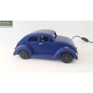 Ξύλινο φωτιστικό retro car Χειροποίητα διακοσμητικά