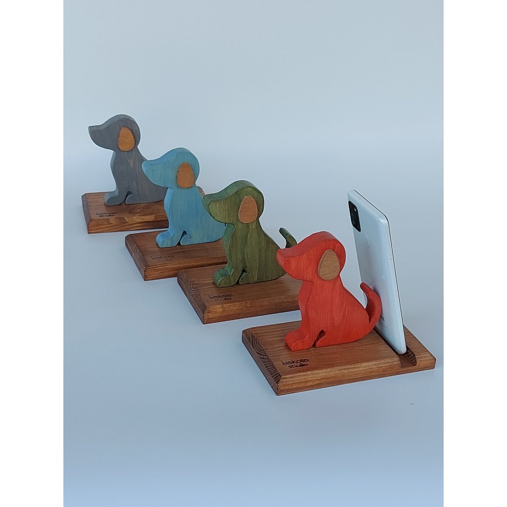 Βάση στήριξης κινητού-tablet "Σκύλος 1" Χειροποίητα διακοσμητικά