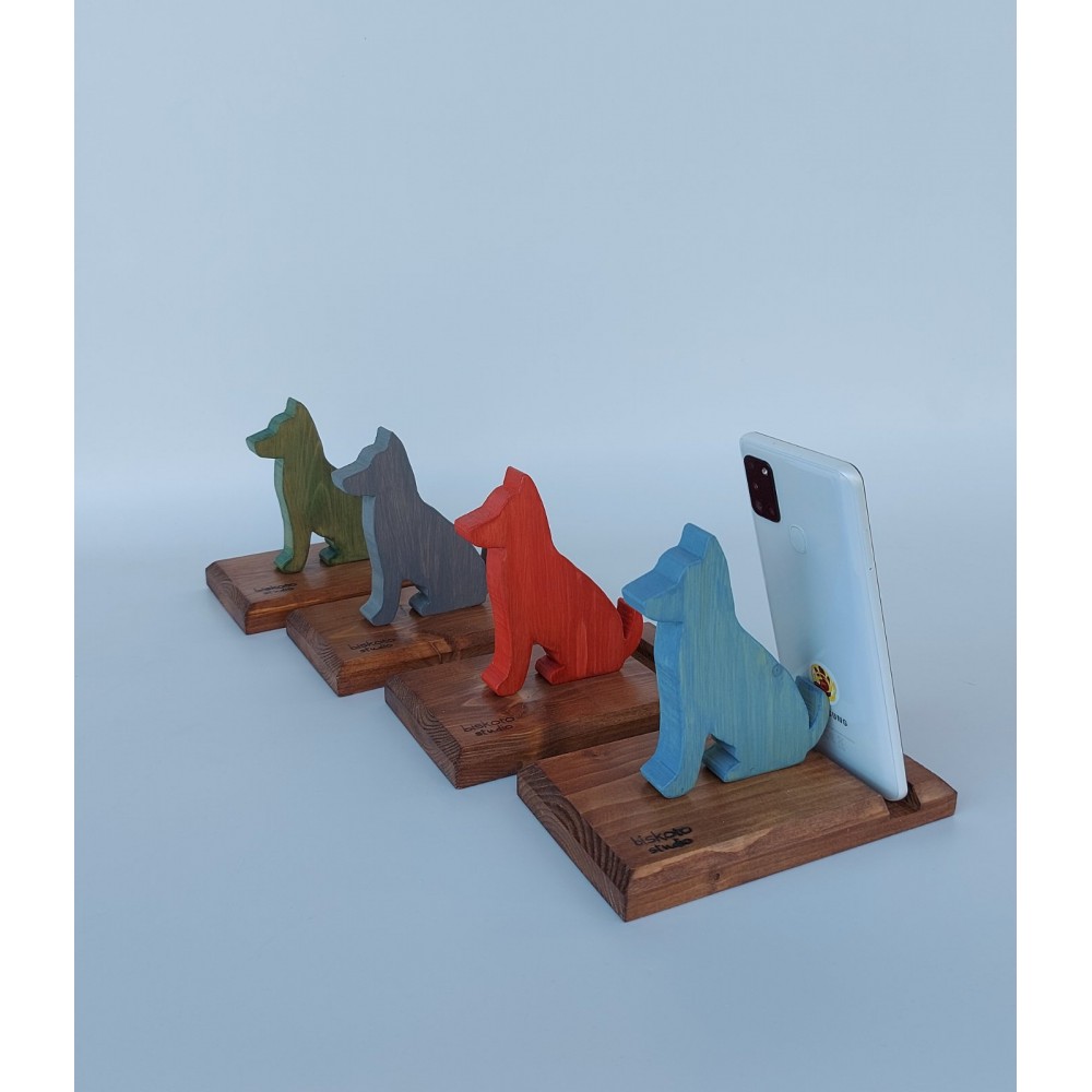 Βάση στήριξης κινητού-tablet "Σκύλος 2" Χειροποίητα διακοσμητικά