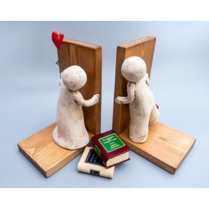 Σετ βιβλιοστάτες Ιστορίες αγάπης (κρυφτό) Χειροποίητα διακοσμητικά