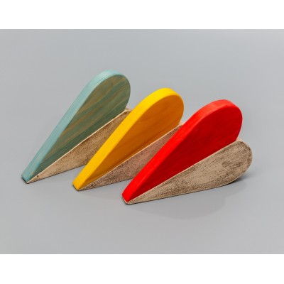 Επιτραπέζιες καρδιές (πηλός-ξύλο)