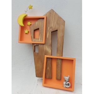 Out of the box Σπίτι με 2 κάδρα Χειροποίητα διακοσμητικά αντικείμενα
