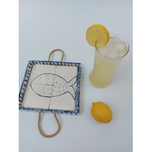 Σουβέρ παζλ με δίσκο Χειροποίητα χρηστικά αντικείμενα