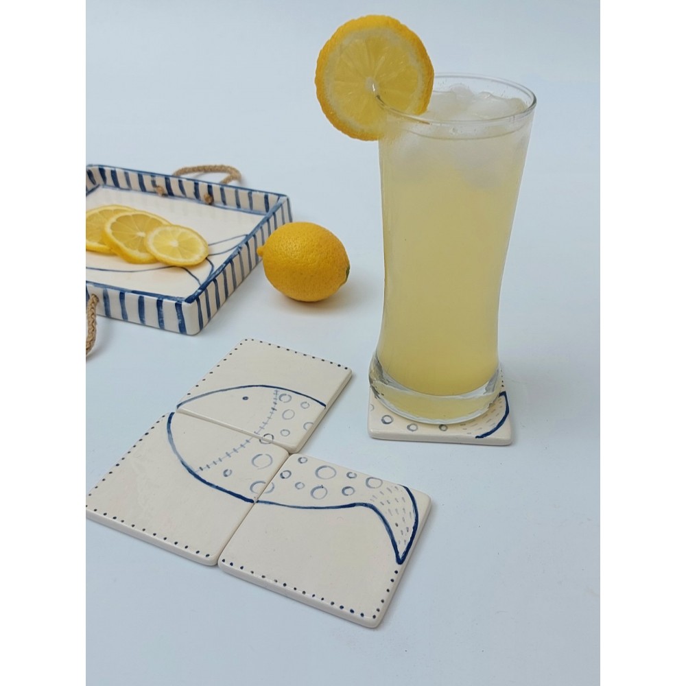 Σουβέρ παζλ με δίσκο Χειροποίητα χρηστικά αντικείμενα