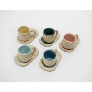 "Lilly" οβάλ espresso Χειροποίητα χρηστικά αντικείμενα