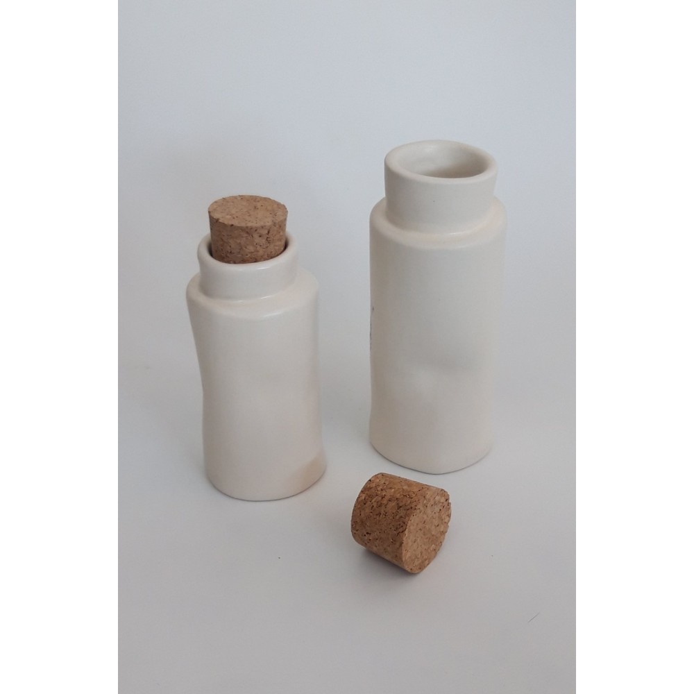 Σετ μπουκάλια (λάδι-ξύδι) Χειροποίητα χρηστικά αντικείμενα