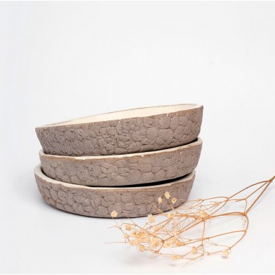 Πιάτο με ανάγλυφο σχέδιο