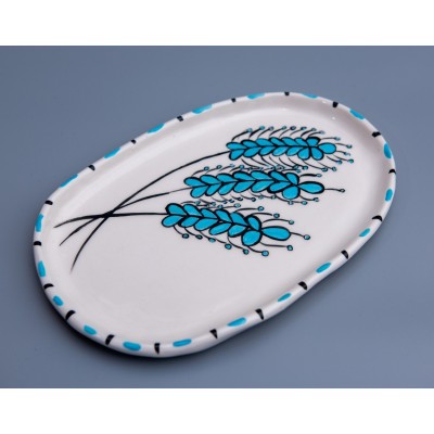 Ζωγραφιστό πιάτο (στάχυ)